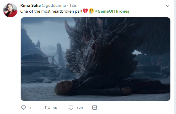 Twitter reactions after last episode of 'Game of Thrones'