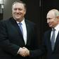 Russian President Vladimir Putin met US Secretary of State Mike Pompeo at the Bocharov Ruchei residence in Sochi