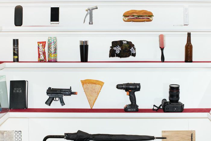 In an Elevator Shaft, Lifting Up the Ordinary