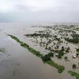 Pounding rain from Cyclone Idai turned the region around the city of Beira in central Mozambique into an inland sea