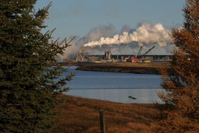 The vast oil region in northern Alberta contains the world's third largest oil reserve and is the single largest polluter in Canada