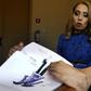No arms, no problem: Mexican fashionista Adriana Macias has forged a path to success by designing apparel with her feet