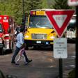 Students are evacuated after a shooting at the STEM School Highlands Ranch in Colorado