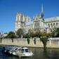 The rooster statue used to sit atop the spire that rose from Notre-Dame Cathedral