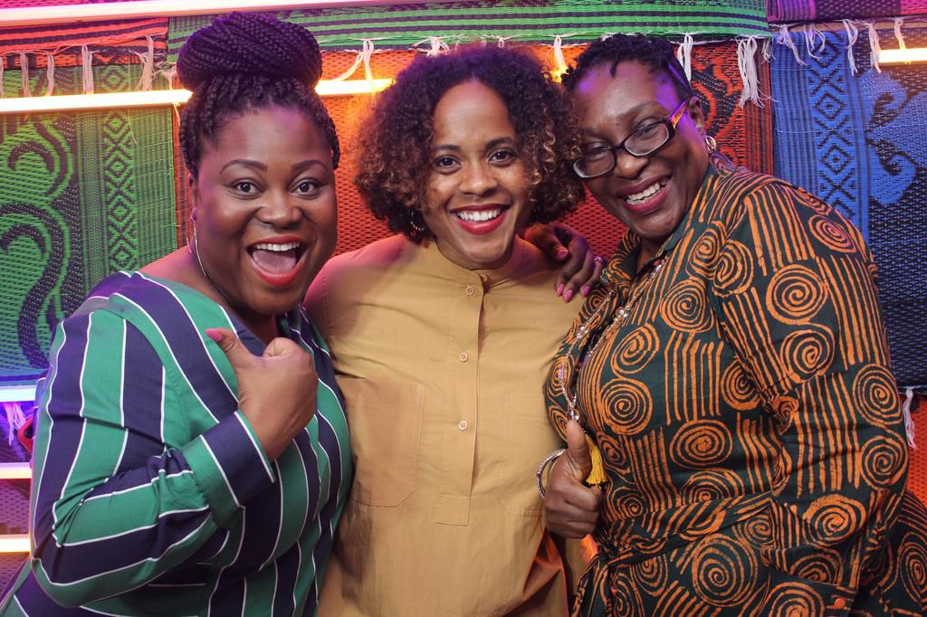 From Left: Kezia Anim-Addo, Communications Manager, Sub Saharan Africa, Facebook; Sherry Dzinoreva, Head of Policy Programmes, Africa, Facebook; and Adaora Ikenze, Head of Public Policy, West and Central Africa, Facebook.