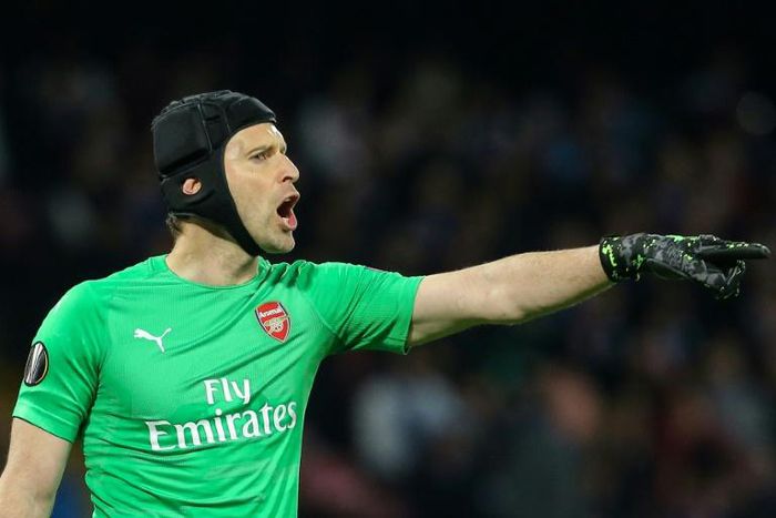 Arsenal goalkeeper Petr Cech is calling time on his playing career