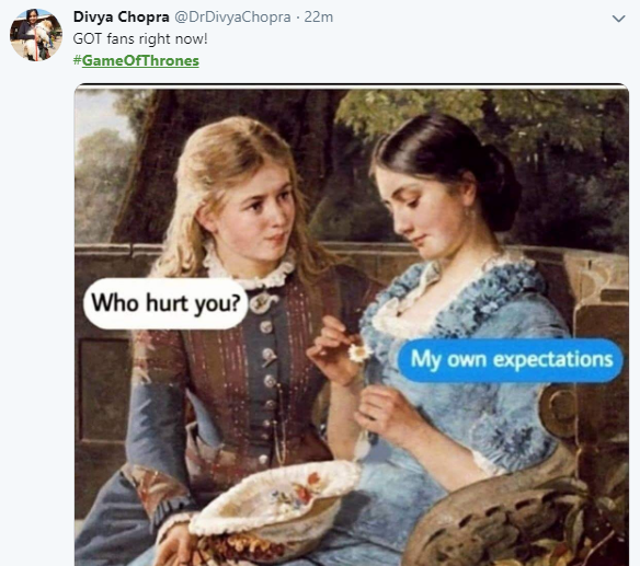 Twitter reactions after last episode of 'Game of Thrones'