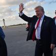 US President Donald Trump, pictured on April 18, 2019, again described the Mueller report as a "hoax"