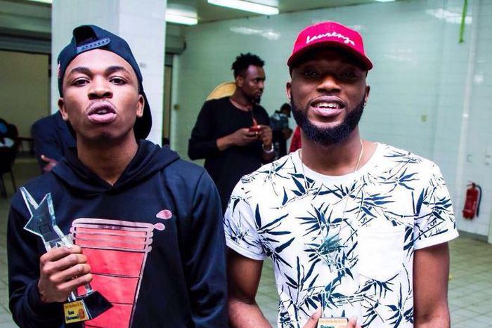 Dremo and Mayorkun signed to Davido's DMW on the same day. (NotJustOk)