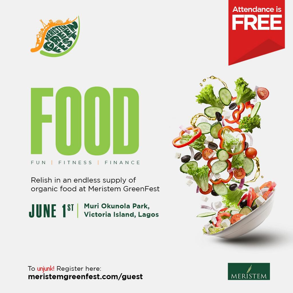 Free entry! Register now to attend the Meristem Green Fest