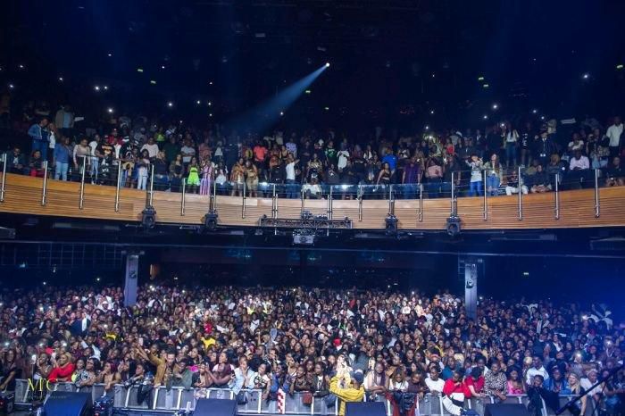 Kizz Daniel serenades 'Indigo at the O2.' (Within Nigeria)
