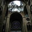 Firefighters and other emergency workers who saved Notre-Dame after the devastating blaze met President Emmanuel Macron at the Elysee Palace for a closed-door meeting