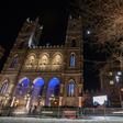 La basilique Notre-Dame de Montréal, au Canada, le 21 janvier 2016