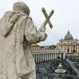 St. Peter's Square in the Vatican is pictured on Easter Sunday