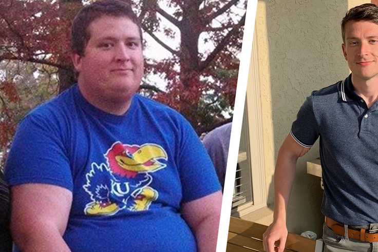 How This Man Lost Over 180 Pounds