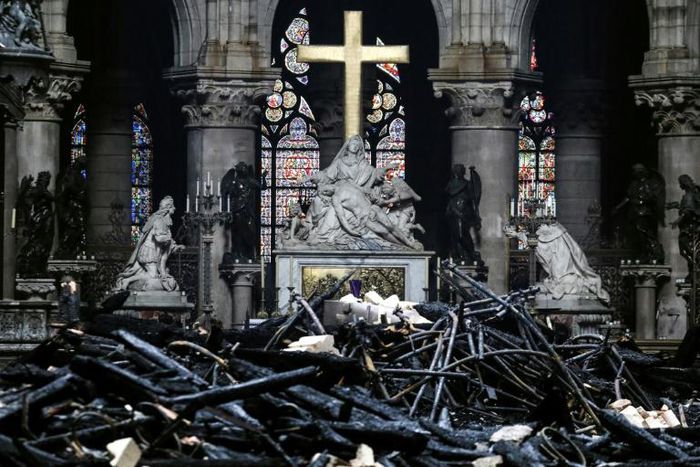 Restoring Notre-Dame, whose wooden roof was largely destroyed in the April 15 blaze, will be an "unprecedented challenge" for the French government