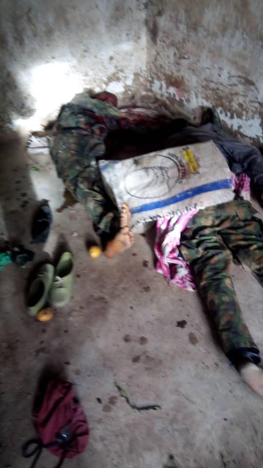 Following credible intelligence from a good Samaritan, a patrol team of 1 Div NA at about 0430 hours of Wednesday the 8th of May 2019, raided a bandits' den at Gonan Bature East of Rijana and Kasarami farm house in Chikun LGA, Kaduna State. [Twitter/@H...