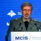 Iranian Defence Minister Amir Hatami speaks at a security conference in Moscow on April 4, 2018