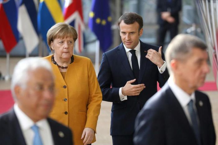 Honeymoon over? The relationship between Germany's Angela Merkel and France's Emmanuel Macron is going through a period of unprecedented strain