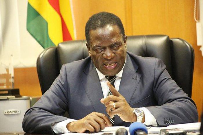 President of the Republic of Zimbabwe, Emmerson Mnangagwa [Naija News]