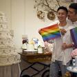 Couple Shane Lin and Marc Yuan are expectedly waiting for Asia's first gay marriage law to pass and planning to register for their own wedding at the end of May -- if the government's bill passes