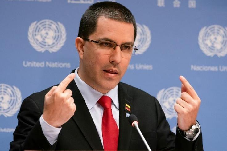 Venezuelan Foreign Minister Jorge Arreaza has been targeted in the latest US sanctions on his government