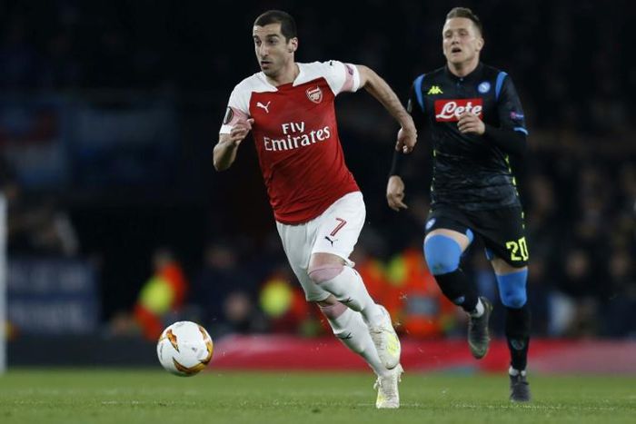 Arsenal's Henrikh Mkhitaryan
