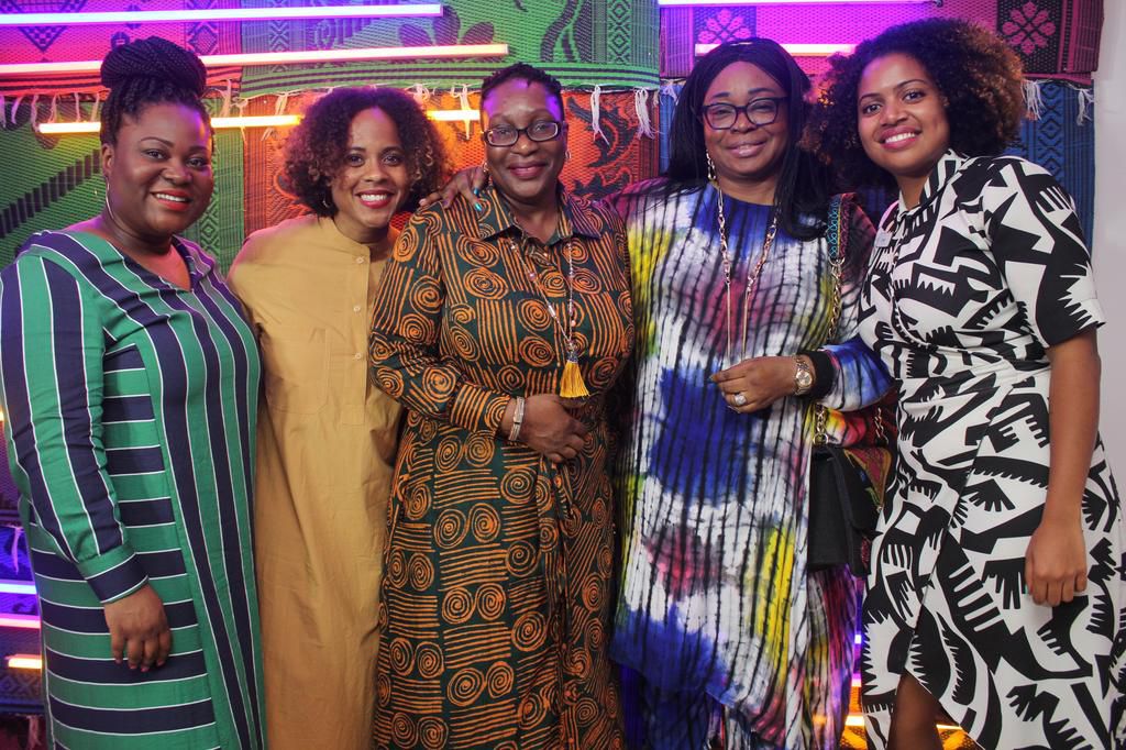 From Left: Kezia Anim-Addo, Communications Manager, Sub Saharan Africa, Facebook; Sherry Dzinoreva, Head of Policy Programmes, Africa, Facebook; Adaora Ikenze, Head of Public Policy, West and Central Africa, Facebook; Jane Maduegbuna, Co-Founder/Execut...