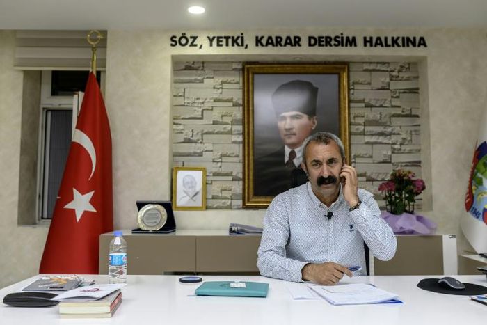 Fatih Macoglu, 50, is Turkey's only Communist party mayor