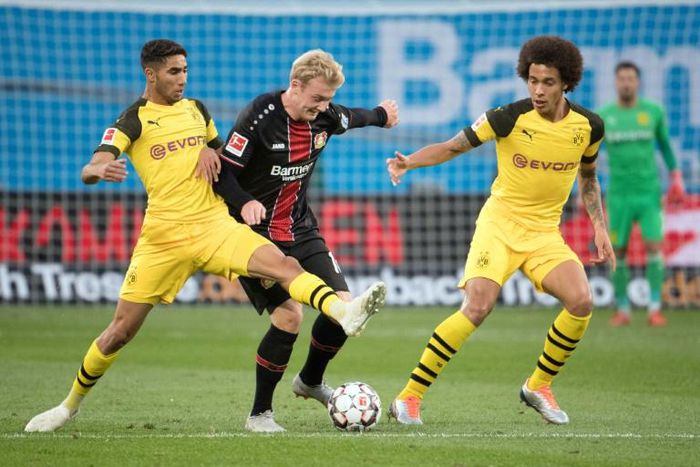 Julian Brandt, who battled Achraf Hakimi and Axel Witsel, for Leverkusen this season, has opted to become a Dortmund player