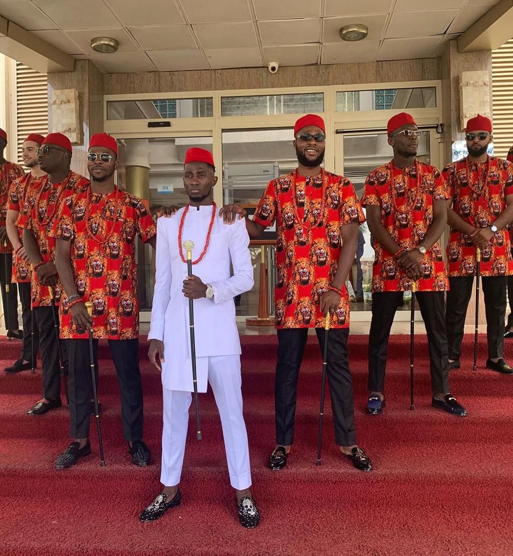 Wilfred Ndidi and Kelechi Iheanacho (Twitter/Kelechi Iheanacho)