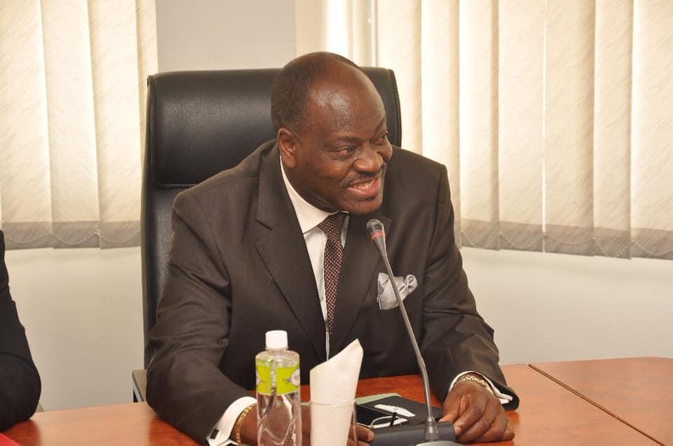 ECOWAS Commissioner in charge of Political Affairs, Peace and Security, Gen. Francis Behanzin [Facebook/INEC Nigeria]