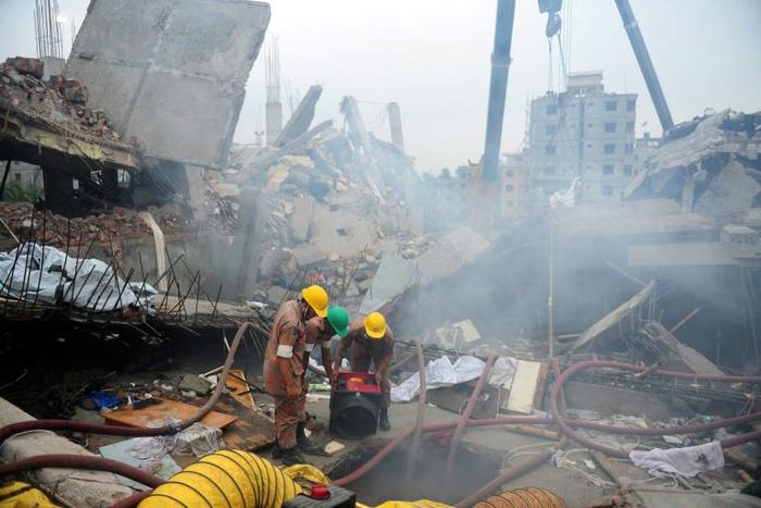 The collapse of the nine-floor rabbit warren of textile factories at Rana Plaza in Dhaka on April 24, 2013 killed 1,138 workers and shone a spotlight on the poor safety standards in Bangladesh's $31 billion garment industry