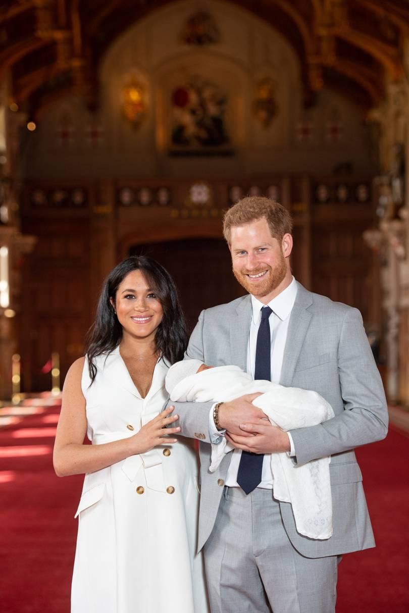 Check out 1st photo of Prince Harry and Meghan Markle's son [BritishVogue]