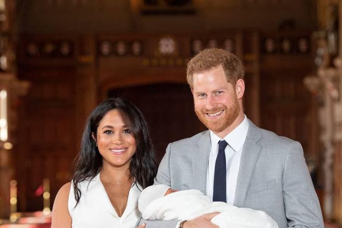 Check out 1st photo of Prince Harry and Meghan Markle's son [BritishVogue]