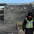 A court in China's southern Guangdong province said a Canadian (Beijing embassy pictured January 2019) and 10 others were part of an international narcotics syndicate