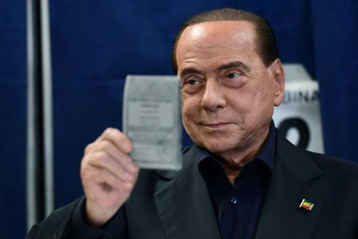 Berlusconi has been Italian prime minister three times