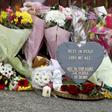 Floral tributes were laid in memory of journalist Lyra McKee