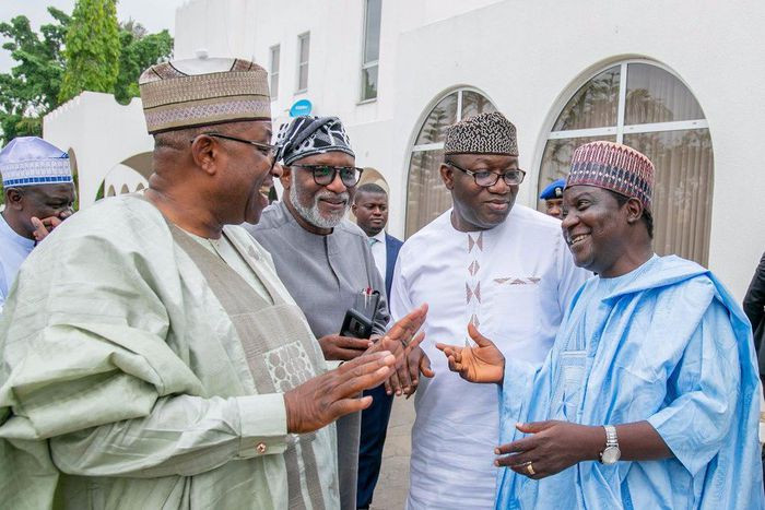 Akeredolu, Fayemi and Lalong;