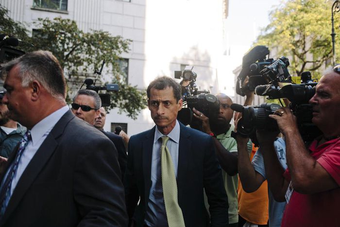 Weiner Released After Serving 18 Months for Sexting With a 15-Year-Old
