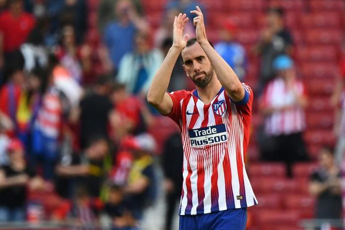 "These will be my final days at Atletico Madrid," said Diego Godin, who acknowledged home fans after the Spanish League game against Valladolid