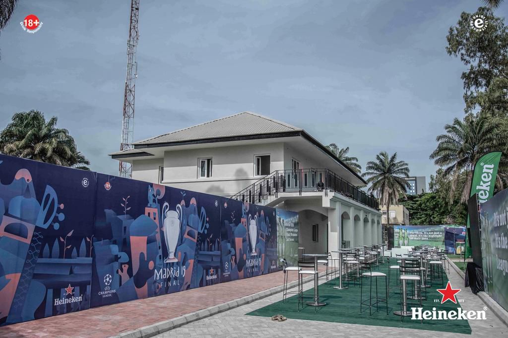 Lagos Heineken House Reopens For UCL Final