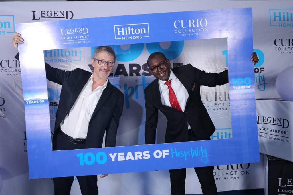 Legend Hotel Lagos Airport, Curio Collection by Hilton celebrates Hilton 100 years of hospitality in grand style