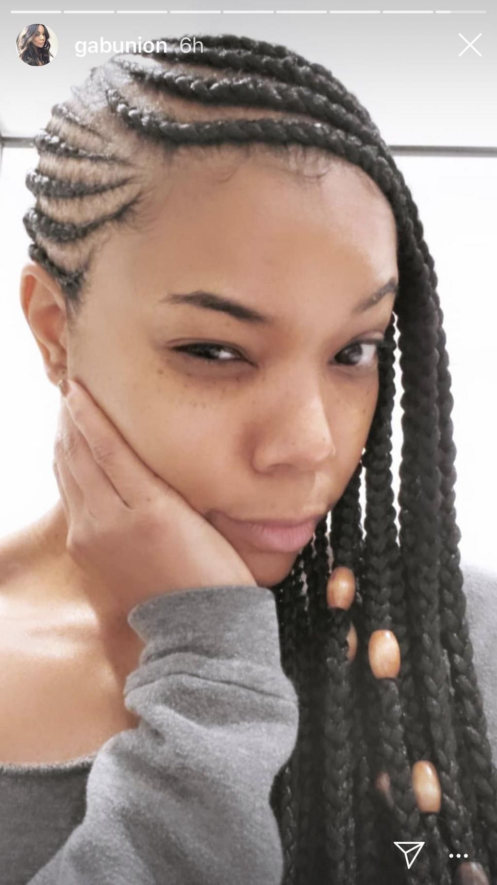 Gabrielle Union Just Posted Another No Makeup Selfie On Instagram