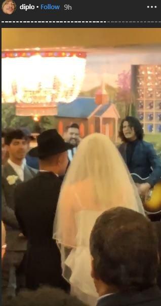 Sophie Turner and her lover, Joe Jonas have tied the knot in a surprise Las Vegas wedding [Instagram/Diplo]