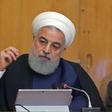 President Hassan Rouhani delivers a speech in Tehran, as Iran says it will no longer respect limits agreed on its enriched uranium and heavy water stocks under a 2015 nuclear deal with major powers, now abandoned by Washington
