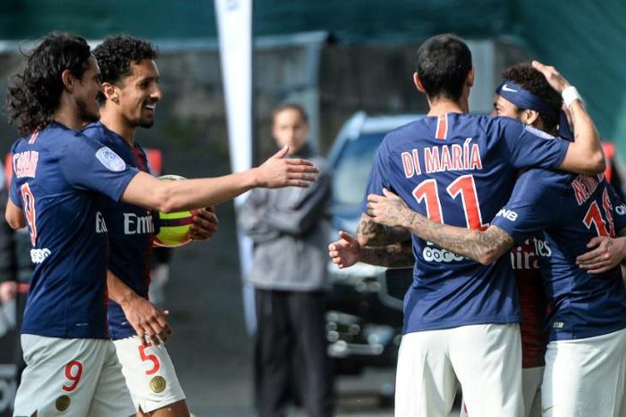 Neymar claimed a goal and an assist on his final PSG appearance of the season