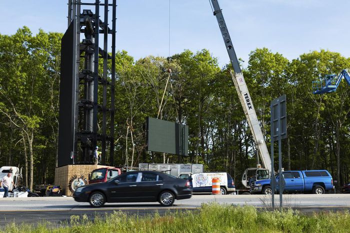 Tribal Billboards Collide With Hamptons Sensibilities