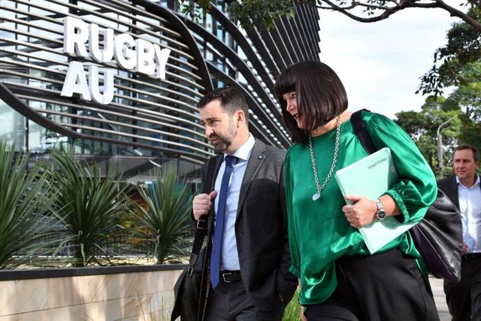 Rugby Australia informed Israel Folau of plans to terminate his contract over homophobic comments, a decision the player has challenged