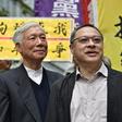 Sociology professor Chan Kin-man (L), baptist minister Chu Yiu-ming (C) and law professor Benny Tai (R) are among the most prominent activists facing sentencing